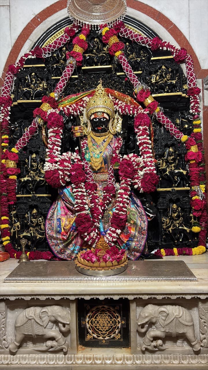 माँ त्रिपुरा सुंदरी के आज के दर्शन — १२ अक्टूबर २०२६, सोमवार (3/4)